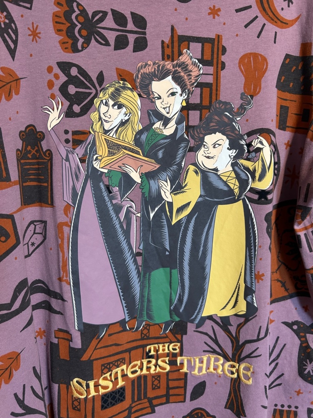 Disney Parks Hocus Pocus Shirt Women's Size Medium - Picture 2 of 4